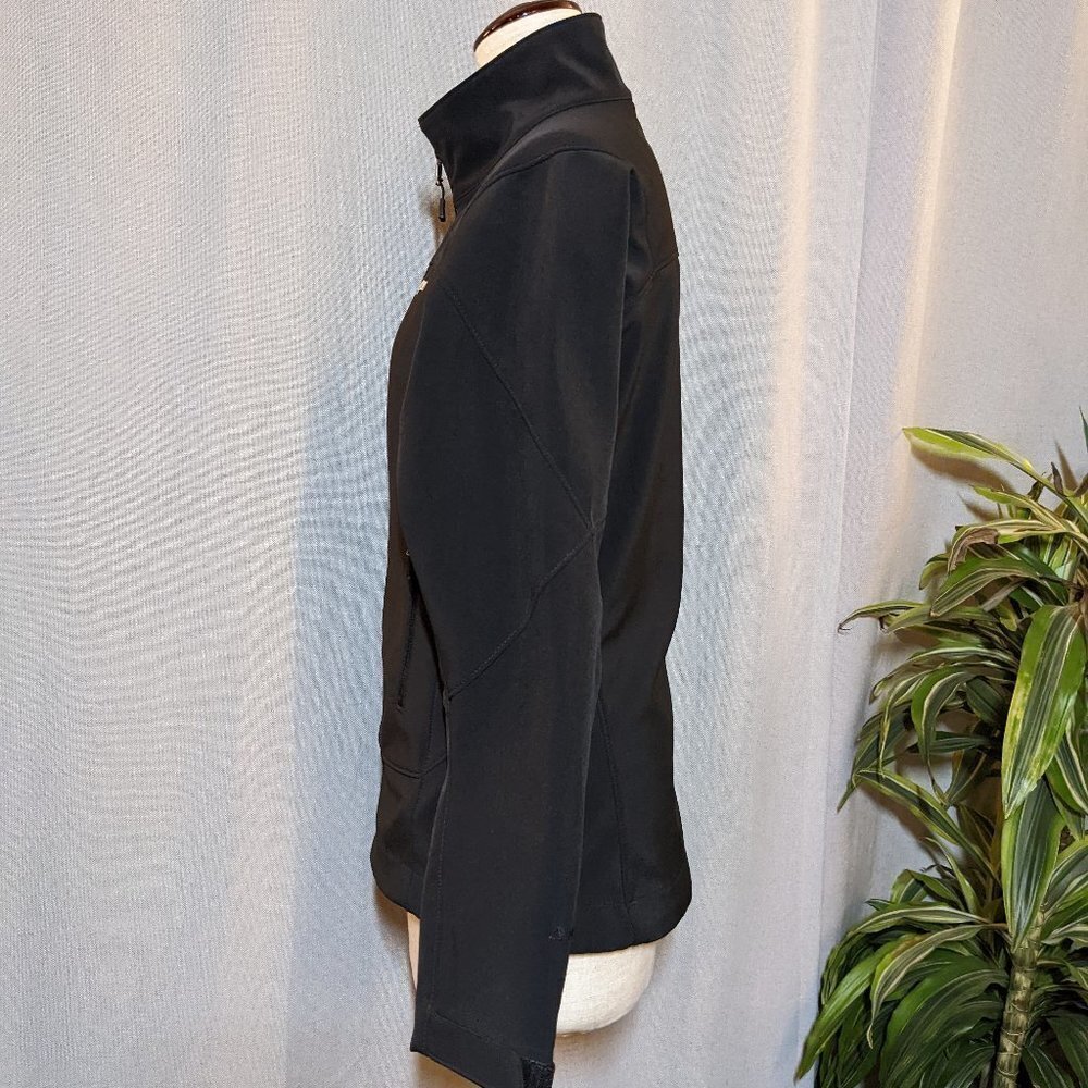 Patagonia Black Softshell Water Repellant Pockets Adze Jacket XS - Picture 8 of 12